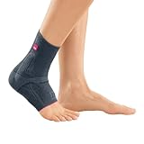 medi Levamed - Sprunggelenkbandage unisex | silber | Größe III | Gelenkbandage zur Stabilisierung des Sprunggelenks | Beidseitig tragbar