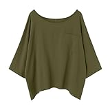 Lässige Damen-Shirts aus Baumwoll-Leinen, Knopfleiste, kurze Ärmel, lockere Passform, Bluse, lässig, Arbeitsoberteile, Größe S, XXL, weiße Hemden für Damen, Übergröße, Leinen, Knopfleiste für Damen