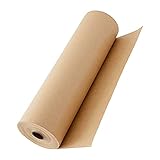 arkamii mini rolle Braune Kraftpapierrolle Kraftpapier Für Verpackung 20 m x 39 cm packpapier recycelbares Papier (S10)