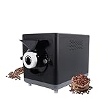 1000g Kommerzielle Kaffeeröster-Maschine, digitale Steuerung für 100-250 ℃ und 5-60min, Mehrzweck-Bohnen/Nuss/Getreide-Röster mit 360 ° Rotation Heizung