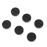 VANZACK 6 Stück Teiliges Wasserstopp Messing Goldplattierte Wasseranschluss stopfen für PC wasserkühlung Korrosionsbeständig Langlebig mit Feiner Verarbeitung Geeignet für