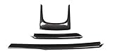 Interieurleisten Für X1 X2 F47 F48 2016-2022 ABS Carbon Fiber Innen Dashboard Konsole Getriebe Shift Panel Dekoration Abdeckung Auto Zubehör Auto Lüftungsschlitz Dekoration(23)