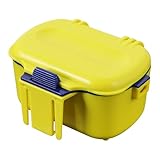 Red Worm Box – Angelzubehör-Boxen, tragbarer Angelbehälter | Wasserdichtes Lanyard-Köderaufbewahrungssystem für Blutwürmer, Outdoor-Angler, Reisen, Camping, Utility-Ausrüstungs-Organizer-Set für die K