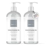 OSAVITA Handhygiene Gel, Desinfektionsgel in Spenderflasche, schützt und pflegt, Wirksamkeit geprüft nach EN 14476, 500 ml (2er Pack)