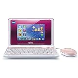 VTech Genio Lernlaptop XL pink – Lerncomputer mit großen 7'-LCD-Bildschirm mit Internetzugang, Textprogramm und vielen Lerninhalten – Für Kinder von 5-12 Jahren