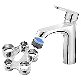Strahlregler Serviceschlüssel, wasserhahn sieb Belüfter Schlüssel Werkzeug, Luftsprudler Montageschlüssel für M16 /M18 / M20 /M22 / M24 / M28