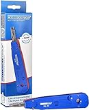 WEICON TOOLS LSA Sensor No. 40 | Anlegewerkzeug mit Sensor zur Beschaltung von LSA-Baureihen, Blau/Rot