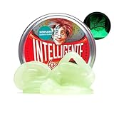 Intelligente Knete - Das Original! Ektoplasma - Leuchtet im Dunkeln - Kinderknete und Therapieknete in einem - Besser als jeder Stressball! Für Kinder und Erwachsene (Standard-Dose, 80g)