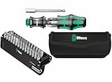 WERA Werkzeug-Set, Kraftform Kompakt 28 + Bit-Check 30 Metal 1, 36-teilig