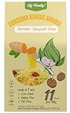 Elf-Family Shirataki Nudeln mit Kurkuma -Spaghetti 270g, Slim 9kcal Low Carb/Instant Konjak Nudeln/Keto/Kalorienarme/Vegan/Glutenfrei (Shirataki Nudeln mit Curcuma)