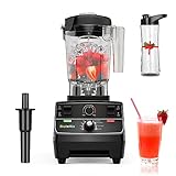 BioloMix Hochleistungsmixer 2200W,Selbstreinigungs Funktion,Standmixer 2L Behälter und 600ml Reisebecher BPA Frei.Smoothie Mixer