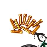Fahrrad-Bremskabel-Endkappen – Bremskabel-Abdeckspitzen – Bremskabelschutz, Kabelend-Crimper, Spitzen Schalthebel-Ersatz