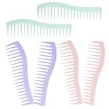 Beaupretty 6 Stück Herrenkämme Für Haarstyling Shampoo Kamm Kunststoff Männerkamm Breite Zähne Haarkamm