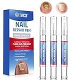 3 Stück Nail Care Pen, Nagelaufbauserum, Schutz & Stärkung brüchiger Nägel, Nagelhärter, Nail Repair, Verfärbte Finger-Näge, Schnell Wirkendes Nagelpflege Pflegend