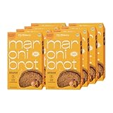 My Makery Maronibrot Backmischung 8er Set Sorte Sesam I glutenfrei, bio, vegan I lower carb, protein- & ballaststoffreich I 20% Kastanienmehl I ohne Zuckerzusatz I ohne künstliche Zusatzstoffe