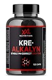 XXL Nutrition - Kre-Alkalyn - Kreatin Monohydrat, Creatin Pulver - 120 Kapseln