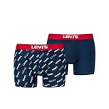 Levi's Herren Boxer Underwear, Blue/White/Red, XL