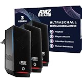 AMZ BRAND Ultraschall Schädlingsbekämpfer - 3er-Pack,...