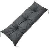Gartenkissen Sitzkissen Bankauflage Bankpolster Bankkissen Gartenmöbel Kissen Wasserdicht Sitzauflagen Loungekissen Sitzpolster 120x40cm Auflage Für Bänke/Gartenbank für Haus Und Garten