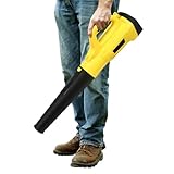 Laubbläser 3000W, Elektrischer Laubsauger mit 6 Geschwindigkeiten, 217km/h Windgeschwindigkeit für Garten, Hof und Werkstatt, Leichtes Laubgebläse mit 4m Kabel für Herbstlaub Und Schnee