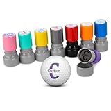 Personalisierte Golfball-Stempel, Individueller Name, Golf-Stempel-Marker, Individueller, Wiederverwendbarer Golf-Marker, Selbstfärbend, Langlebiger Golf-Stempel für Golfer, Vater, Ehemann, Freund