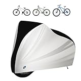 HKSOPC Fahrradabdeckung für Rondo Ruut 2017, Fahrradgarage Wetterfest Plane für Aussen, Anti-Staub Wasserdicht Fahrrad Garage, Fahrrad Schutzhülle Fahrrad Abdeckplane,M 180 * 60 * 90CM