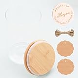 Abschiedsgeschenk Kollegen,Abschiedsgeschenke für Kollegen,Vorratsglas mit Holzdeckel,Luftdicht Vorratsgläser Taufgeschenk,kollegin abschiedsgeschenk Geschenk Für Kollegen, Lehrer und Pädagogen.