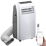 Sichler Haushaltsgeräte Klimageräte: Klimaanlage, Heiz-Funktion, 12.000 BTU/h, 3.500 W, WLAN, App-Steuerung (Mobile Klimaanlage WiFi, Mobile WLAN, Temperaturregler)