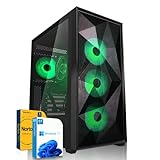 SYSTEMTREFF Gaming PC Intel Core i9-11900KF 8x5.3GHz | Nvidia GeForce RTX 4060 8GB DX12 | 1TB M.2 NVMe | 32GB DDR4 RAM | WLAN Desktop Computer Rechner für Gamer, Zocker, Windows 11 Pro