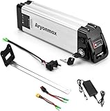 36V E-Bike Akku Li-ion Elektrofahrrad Pedelec Batterie 10Ah 20Ah mit Ladegerät 2Pin/4Pin Entladungshafen für Prophet Trio MiFa Rex Aldi Zhenlong Phylion (36V 15Ah 2 Pin für 0-500W Motor)