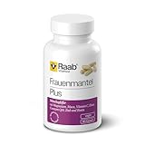 Raab Vitalfood® Frauenmantel Komplex Kapseln (90 Stück) - Komplex mit Frauenmantel- und Mönchspfefferextrakt, Maca und Vitaminen (Biotin, Vitamin C), mit Eisen, Zink und Magnesium