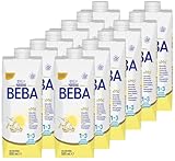 BEBA Junior 1-3 Jahre Milchgetränk trinkfertig, Babynahrung mit HMO 2'-FL, ohne Palmöl, 12er Pack (12 x 500ml)