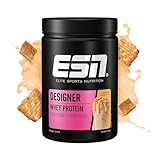 ESN Designer Whey Protein Pulver, Cinnamon Cereal, 908 g, bis zu 23 g Protein pro Portion, ideal zum Muskelaufbau und -erhalt, geprüfte Qualität - made in Germany