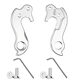 Schaltauge Cube, 2 Stück Fahrrad Schaltauge mit 2 Schraubenschlüsseln, Aluminiumlegierung, Kompatibel mit Cube Fahrrädern, Ersatzteil für Mountainbike und Rennrad