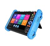 JOJIDE CCTV Tester, IPC 9800Plus CCTV Tester unterstützt CCTV IP Kamera AHD CVI TVI Kamera Testen 7 Zoll Bildschirm VGA(9800CMADHS Plus)