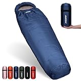 JAICOM Schlafsack - 3, 4 Jahreszeiten Ultraleicht Mumienschlafsack [800g/1600g], Schlafsack Kleines Packmaß & Erwachsene - Outdoor, Camping, Trekking, Indoor