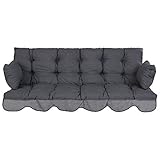 PATIO Hollywoodschaukel Auflage 170x50 Bankauflage grau...