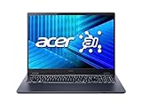 Acer TravelMate P4, TMP416-74-TCO Ultrabook/Laptop, 16' WQXGA 2560 x 1600 60Hz, Intel Core Ultra 7 255H, 32GB RAM, 1TB SSD, Intel Arc 140T GPU, Windows 11 Pro, Blau