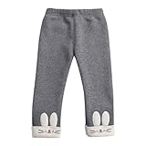Radler Hose mädchen - Kinder-Winter-Leggings für Mädchen Jungen Dicke Samt-warme Hose Fleece-gefütterte Winter-Leggings Strumpfhosen 2 Jahr