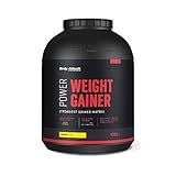 Body Attack Weight Gainer - Banana - 4,75 kg - Dein Mass Gainer für Masseaufbau & Muskelaufbau - Mit Whey Protein, BCAA und Kohlenhydraten - Dein fettarmer Masse Shake für hochwertige Kalorien