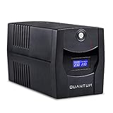 EPYC® Quantum - USV für Computer, UPS, Unterbrechungsfreie Stromversorgung für PC, 2200VA / 1320 Watt, Line Interactive, AVR, 5 Ausgängen (2X Schuko + 3X IEC), Maximale Autonomie, USV 230v