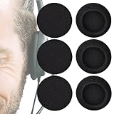 3 Paar 5cm kopfhörer ohrpolster,ohrpolster,ohrpolster kopfhörer,Schaumstoff Polster,Ersatz Ohrpolster Schaum Ohrkissen,50mm Black Ersatz Earpads Audio Kopfhorer