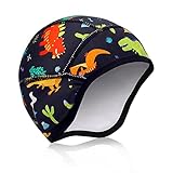 Helmmütze Kinder Winter,Mütze Fahrrad Warm,Helm Unterziehmütze Winter Kinder,Wintermütze für Fahrradhelm,Unisex Sportmütze Reithelm Skihelm Mütze Laufmütze für Alle Outdoor Wintersport Kinder.