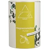 ingenious nature® Laborgeprüftes Magnesiumcitrat Pulver 500g - Magnesium-Pulver ohne Zusätze, vegan - mit Messlöffel und Zertifikat