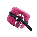 SHINEOFI Lautsprecher Aufbewahrungstasche mit Abnehmbarem Karabiner für Druckfest Kratzfest Stoßfest für Reisen Outdoor Aktivitäten