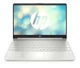 HP Laptop 15,6 Zoll FHD Display, AMD Ryzen 5-5500U, 16GB DDR4 RAM, 512GB SSD, AMD Radeon Grafik, QWERTZ Tastatur, Windows 11, Silber
