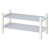 Ikea TJUSIG Schuhregal 79x32x37 cm weiß