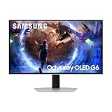 Samsung Odyssey G60SD OLED Gaming Monitor, 27 Zoll, Bildschirm mit OLED-Panel, 2.560 x 1.440 Pixel, Bildwiederholrate 360 Hz, Reaktionszeit 0,03 ms (G/G), AMD FreeSync Premium Pro, LS27DG600SUXEN