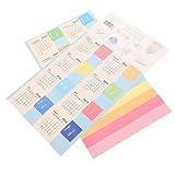 Veemoon 10 Sets 2024 2024 Ganzjahreskalender Index Etikettenaufkleber 4 Stück/Set Kalendermonatsaufkleber Monatsplaner DIY Planer Tabs Kalender Indexaufkleber Planeraufkleber