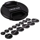 Lens-Aid Objektivdeckel für Kamera Objektive: Lens Cap Ersatz-Schutzkappe kompatibel mit Canon, Nikon, Fujifilm, Olympus, Sony, Panasonic, Pentax etc.